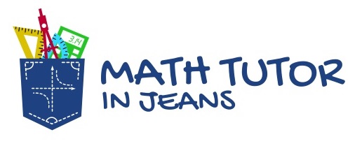 Math Tutor In Jeans Logo